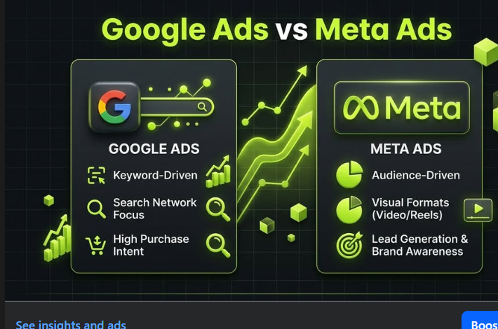 Google Ads vs Meta Ads Funnel Architecture